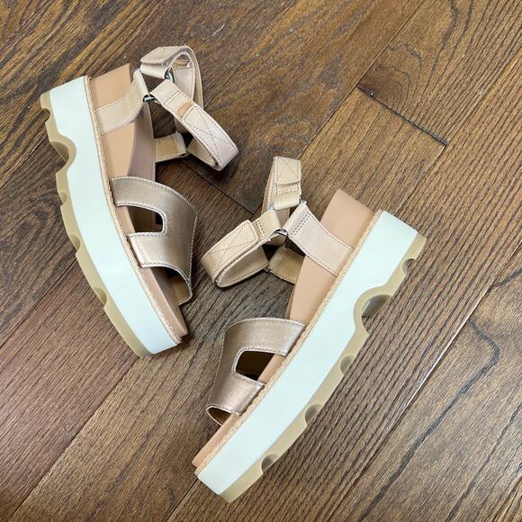 Sorel JOANIE IV ANKLE - Honest sandals Leather suede Sz8 - Picture 5 of 10